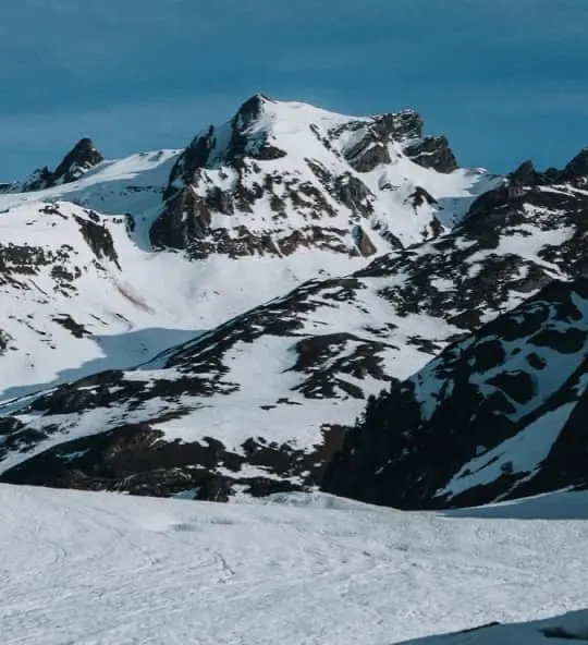 Ski resort Formigal in winter
