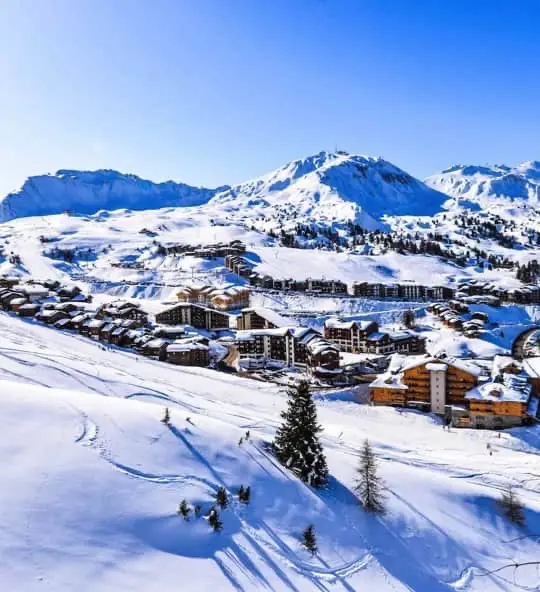 Station de ski La Plagne Centre en hiver