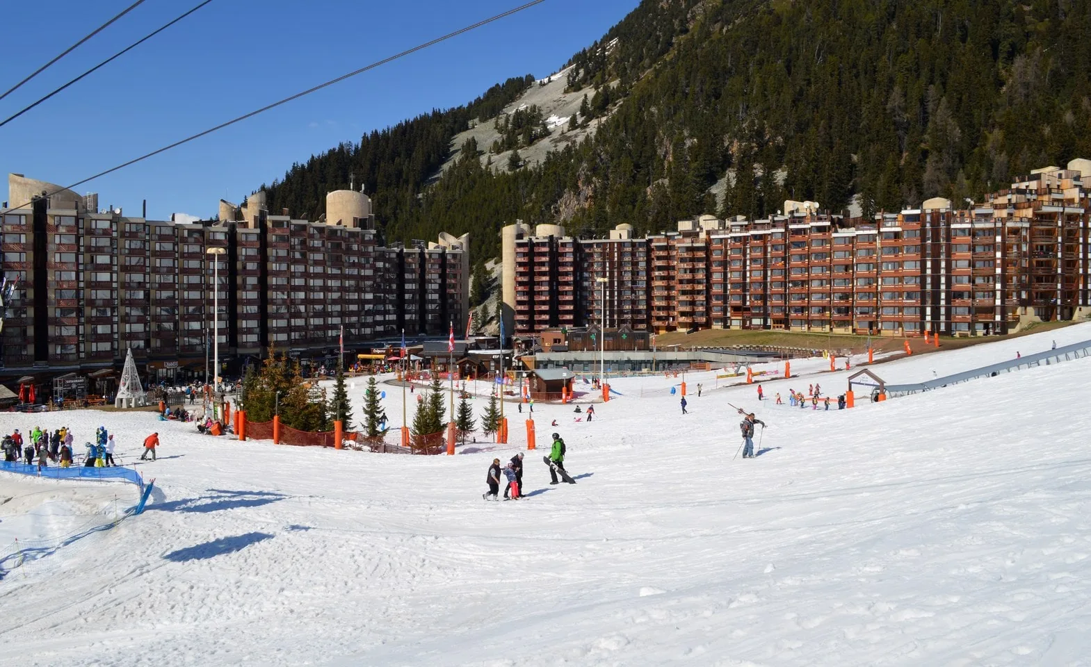 Ski lessons La Plagne Bellecote