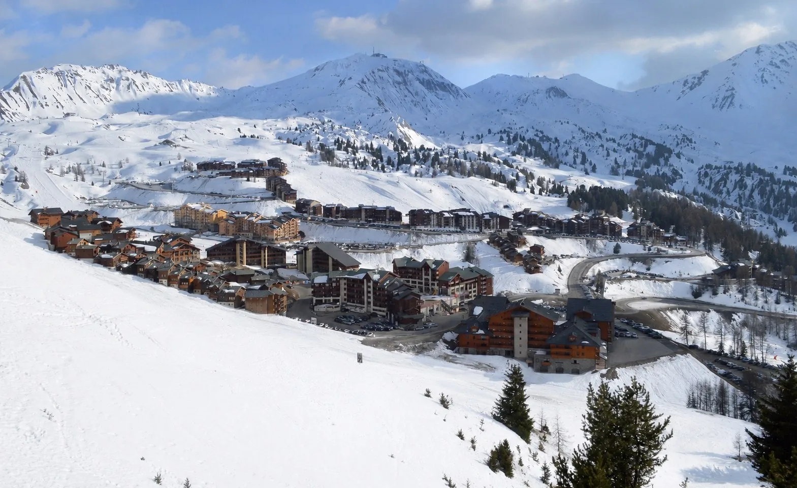 Ski lessons La Plagne Soleil