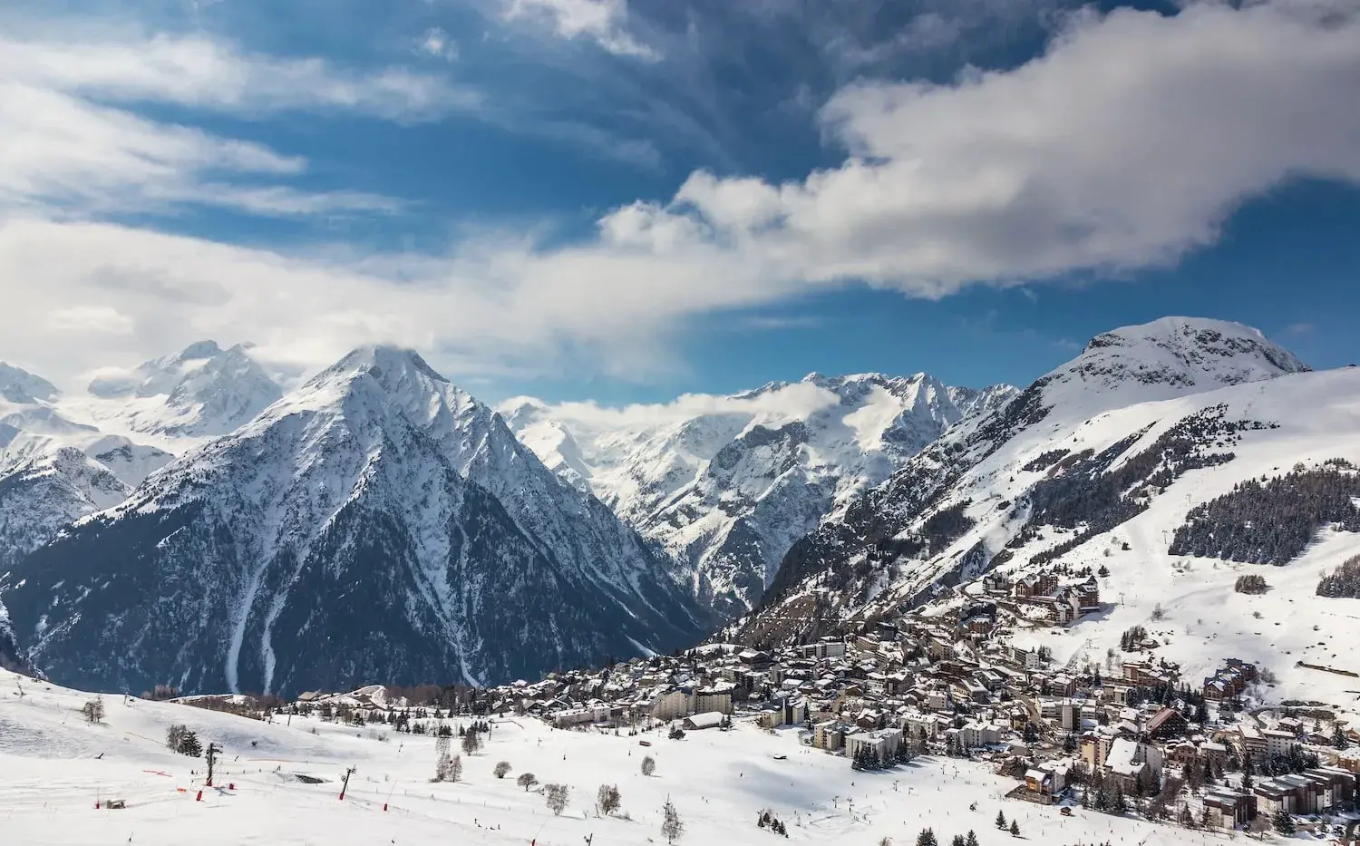 Skiunterricht Les 2 Alpes