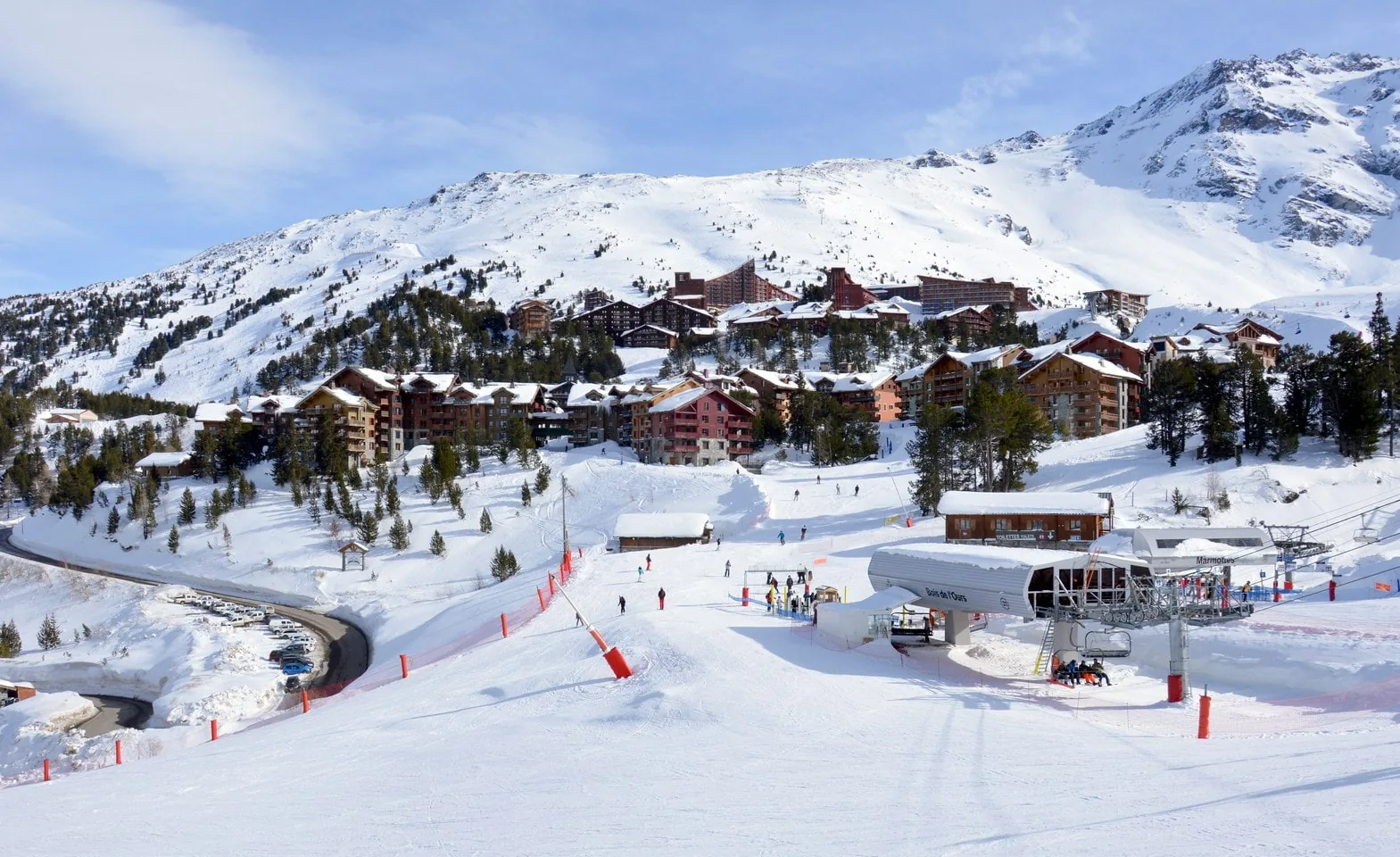 Ski lessons Les Arcs 1950