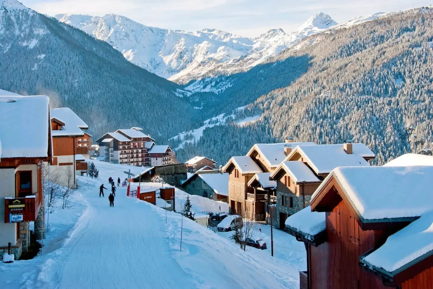 Ski lessons Peisey Vallandry